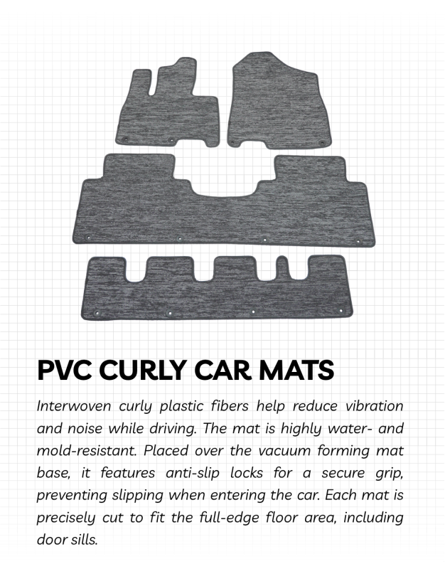 PVC Curly car mats