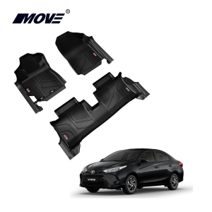 All weather 3D floor mats perfect fit for Toyota Vios