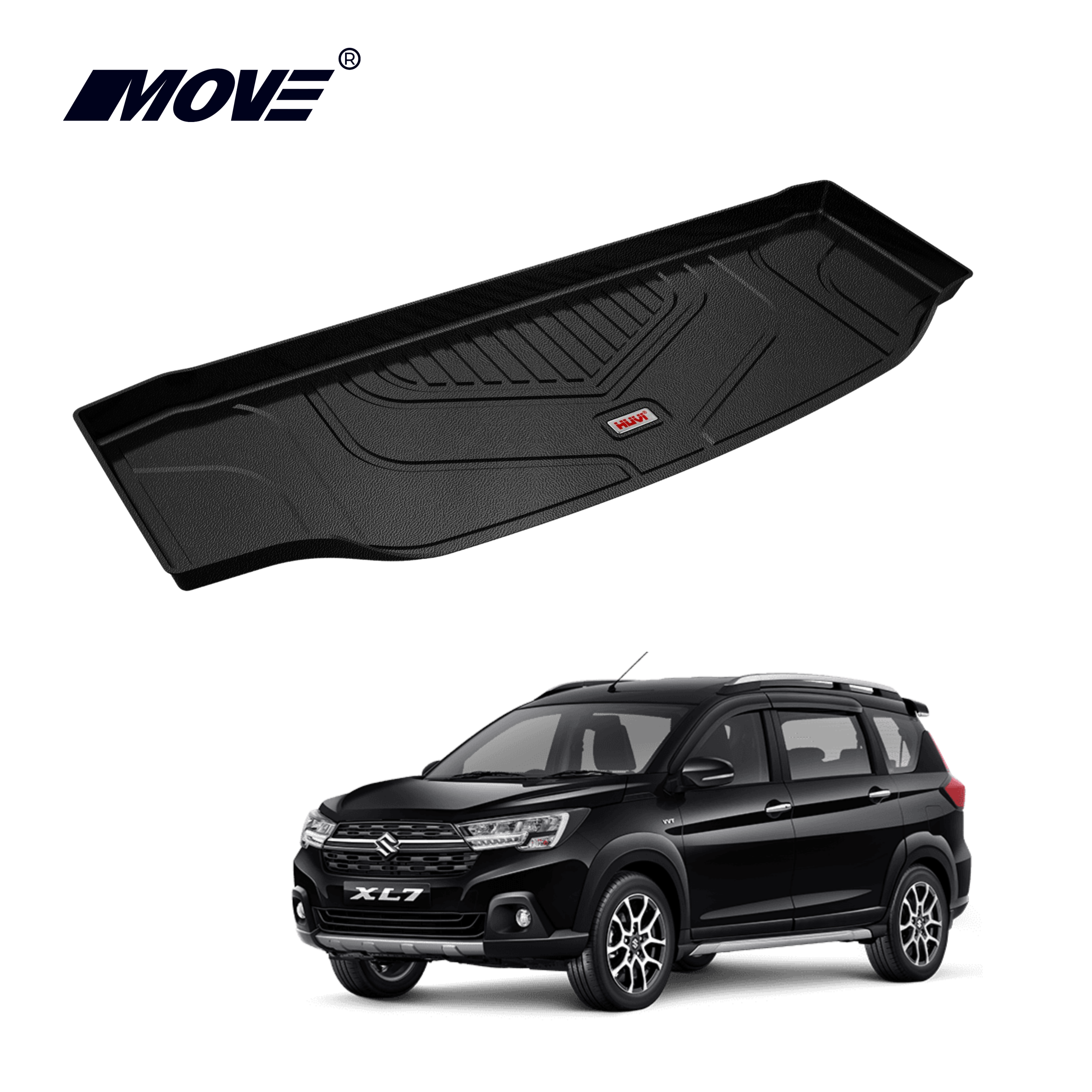 All-Weather 3D Trunk Mat Perfect Fit for Suzuki XL7 2 All weather 3D trunk mat perfect fit for Suzuki XL7