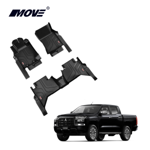 All-Weather 3D Floor Mats Perfect Fit for Mitsubishi Triton