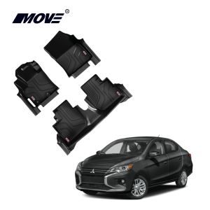 All-Weather 3D Floor Mats Perfect Fit for Mitsubishi Mirage
