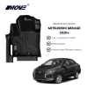 All-Weather 3D Floor Mats Perfect Fit for Mitsubishi Mirage