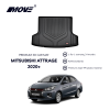 All weather 3D trunk mat perfect fit for Mitsubishi Attrage
