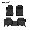 All-weather 3D Floor Mats Perfect Fit for Ford Ranger - Injection Molding Mat 10 3d floor mats FORD RANGER 2023+ ZINGMOVE