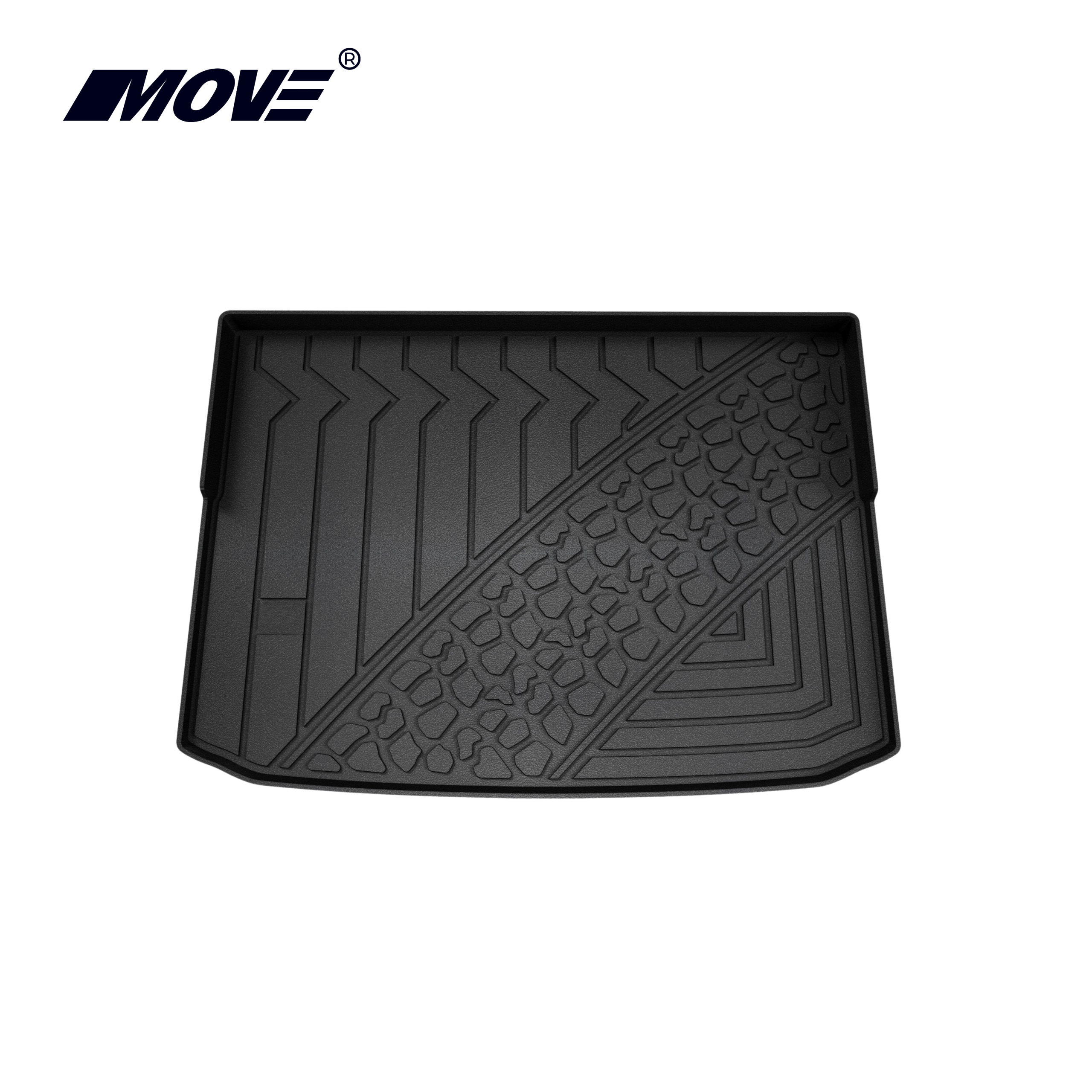 All-Weather 3D Trunk Mat Perfect Fit for Ford Territory 12 All weather 3D floor mats perfect fit for Ford Territory