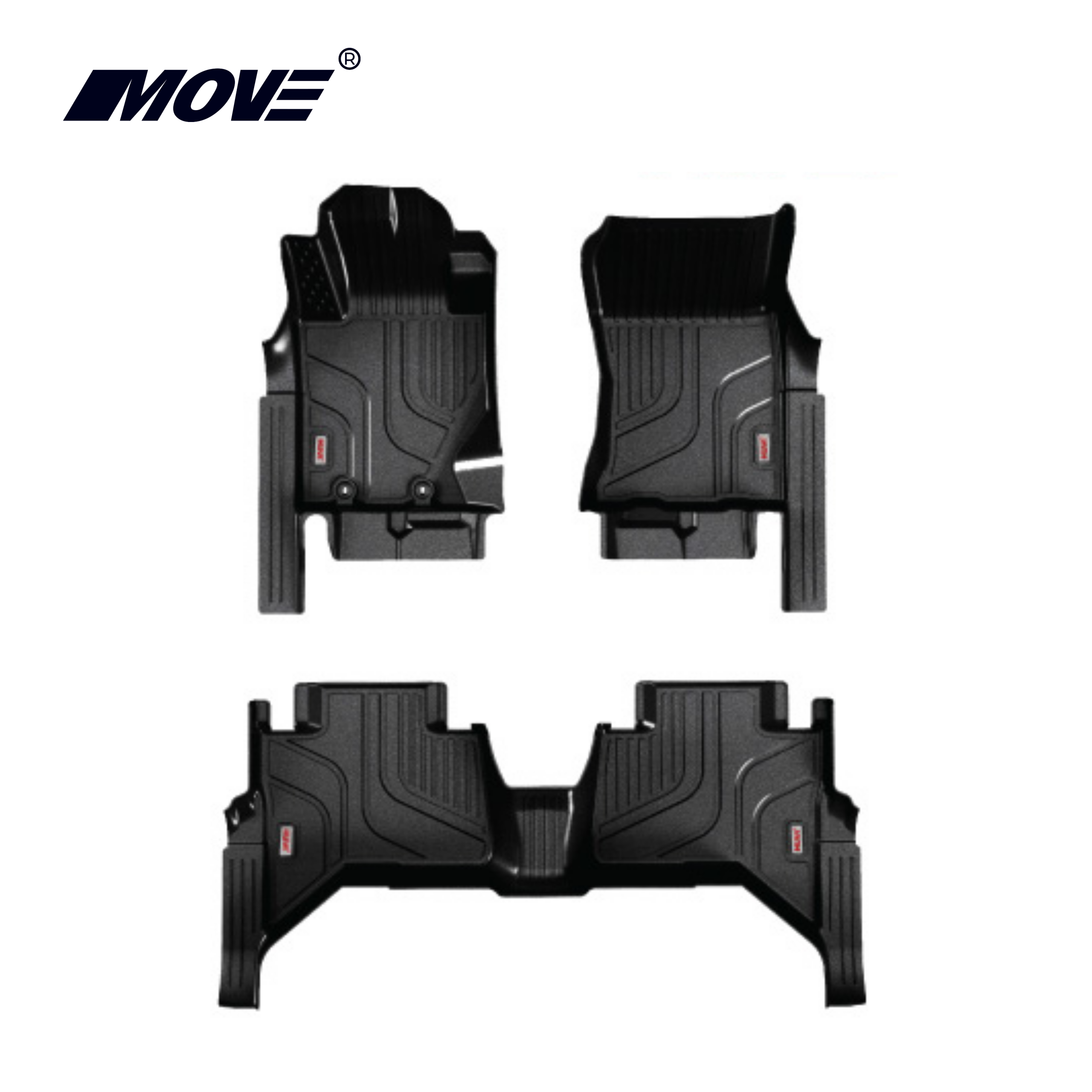 All-Weather 3D Floor Mats Perfect Fit for Mitsubishi Triton 17 All-Weather 3D Floor Mats Perfect Fit for Mitsubishi Triton