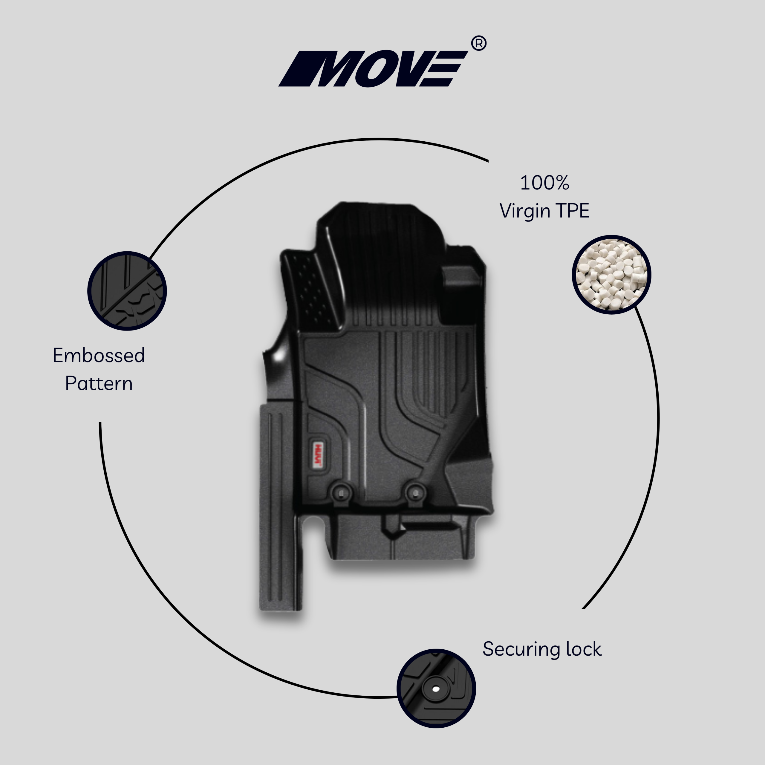 All-Weather 3D Floor Mats Perfect Fit for Mitsubishi Triton 18 All-Weather 3D Floor Mats Perfect Fit for Mitsubishi Triton