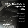 All-Weather 3D Floor Mats Perfect Fit for Toyota Vios 13 All weather 3D floor mats perfect fit for Toyota Vios