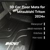 All-Weather 3D Floor Mats Perfect Fit for Mitsubishi Triton 13 All-Weather 3D Floor Mats Perfect Fit for Mitsubishi Triton
