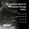 All-Weather 3D Floor Mats Perfect Fit for Mitsubishi Mirage