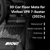 All-Weather 3D Floor Mats Perfect Fit for VinFast VF9 12 All weather 3D floor mats perfect fit for Vinfast VF9