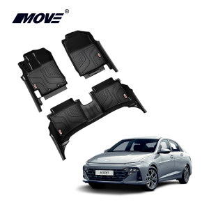 All weather 3D floor mats perfect fit for Hyundai Accent 2024+