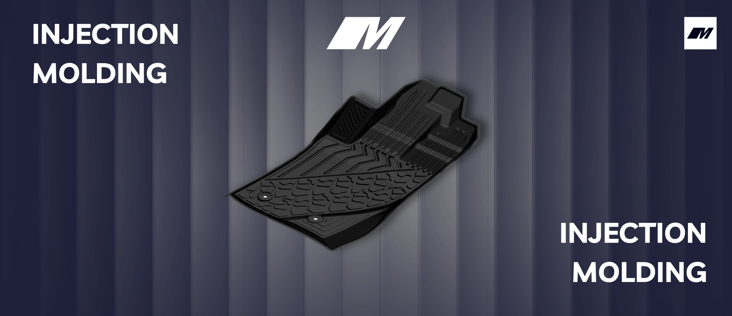 Injection molding Banner