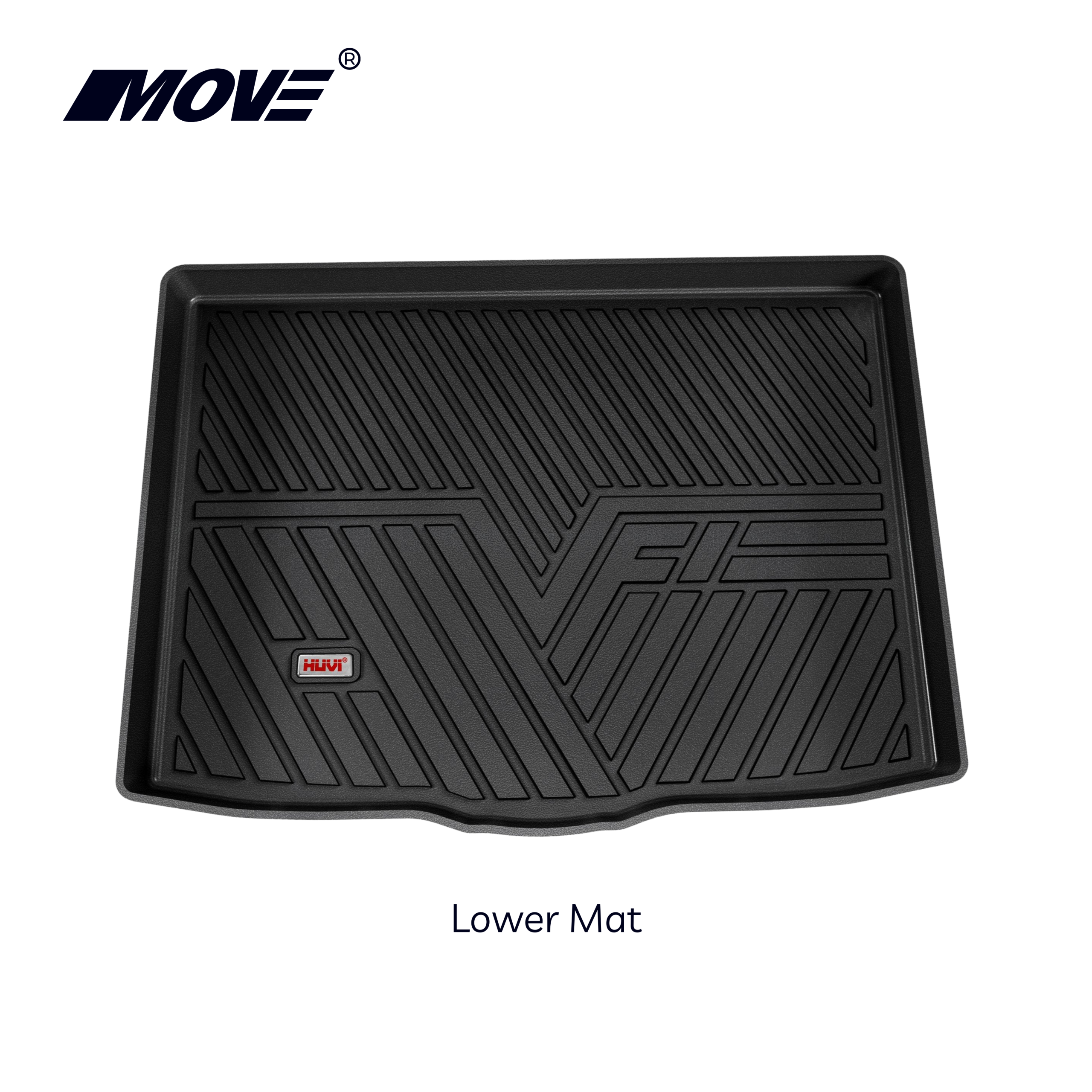 All-Weather 3D Trunk Mat Perfect Fit for Vinfast VF7 (2-Piece Option) 7 All weather 3D trunk mat perfect fit for Vinfast VF7