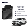 All-weather 3D Floor Mats Perfect Fit for Honda CR-V 7-Seater (2017 - 2023) 10 All weather 3D floor mats perfect fit for Honda CR-V (2017 - 2023)