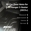 All-weather 3D Floor Mats Perfect Fit for Ford Ranger - Vacuum Forming Mat 11 3D floor mats FORD RANGER ZINGMOVE VACUUM