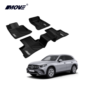 All weather 3D floor mats perfect fit for Mercedes GLC (2023+)