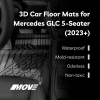 All weather 3D floor mats perfect fit for Mercedes GLC (2023+)