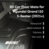 All weather 3D floor mats perfect fit for Hyundai Grand i10