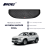All weather 3D trunk mat perfect fit for Hyundai Santa FE