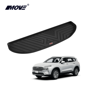 All weather 3D trunk mat perfect fit for Hyundai Santa FE