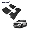 All weather 3D floor mats perfect fit for Kia Seltos