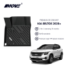 All weather 3D floor mats perfect fit for Kia Seltos