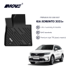 All weather 3D floor mats perfect fit for Kia Sorento