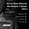 All weather 3D floor mats perfect fit for Kia Sorento