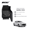 All-Weather 3D Floor Mats Perfect Fit for Mazda 3 (2024) 10 All weather 3D floor mats perfect fit for Mazda 3 2024