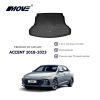 All weather 3D trunk mat perfect fit for Hyundai Accent (2018 - 2023)