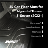 All-Weather 3D Floor Mats Perfect Fit for Hyundai Tucson