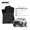 All-weather 3D Floor Mats Perfect Fit for Ford Everest 9 ZINGMOVE FORD EVEREST 1