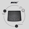 All-Weather 3D Trunk Mats Perfect Fit for BYD Atto 3