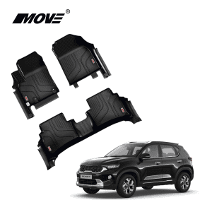All weather 3D floor mats perfect fit for Kia Sonet