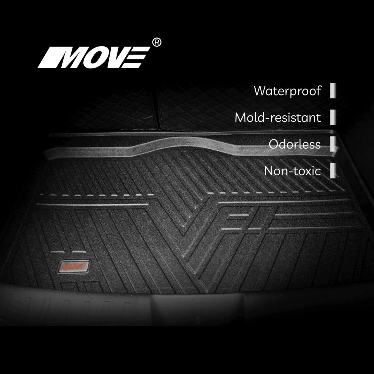 All-Weather 3D Trunk Mat Perfect Fit for Mazda CX-30 7 All weather 3D trunk mat perfect fit for Mazda CX-30