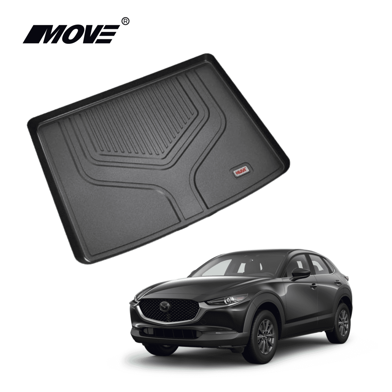 All-Weather 3D Trunk Mat Perfect Fit for Mazda CX-30 3 All weather 3D trunk mat perfect fit for Mazda CX-30