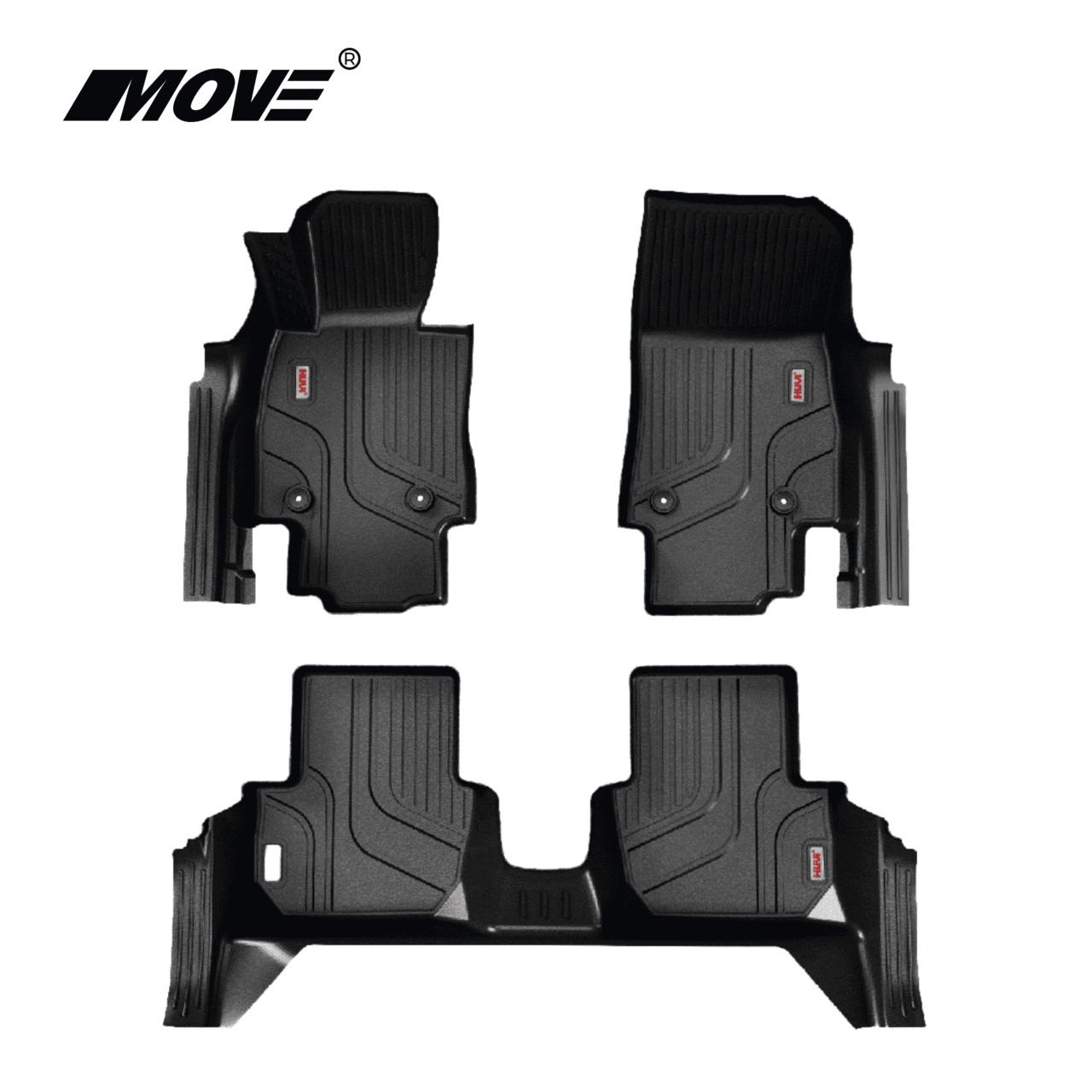 All-Weather 3D Floor Mats Perfect Fit for Mazda 2 16 All-Weather 3D Floor Mats Perfect Fit for Mazda 2